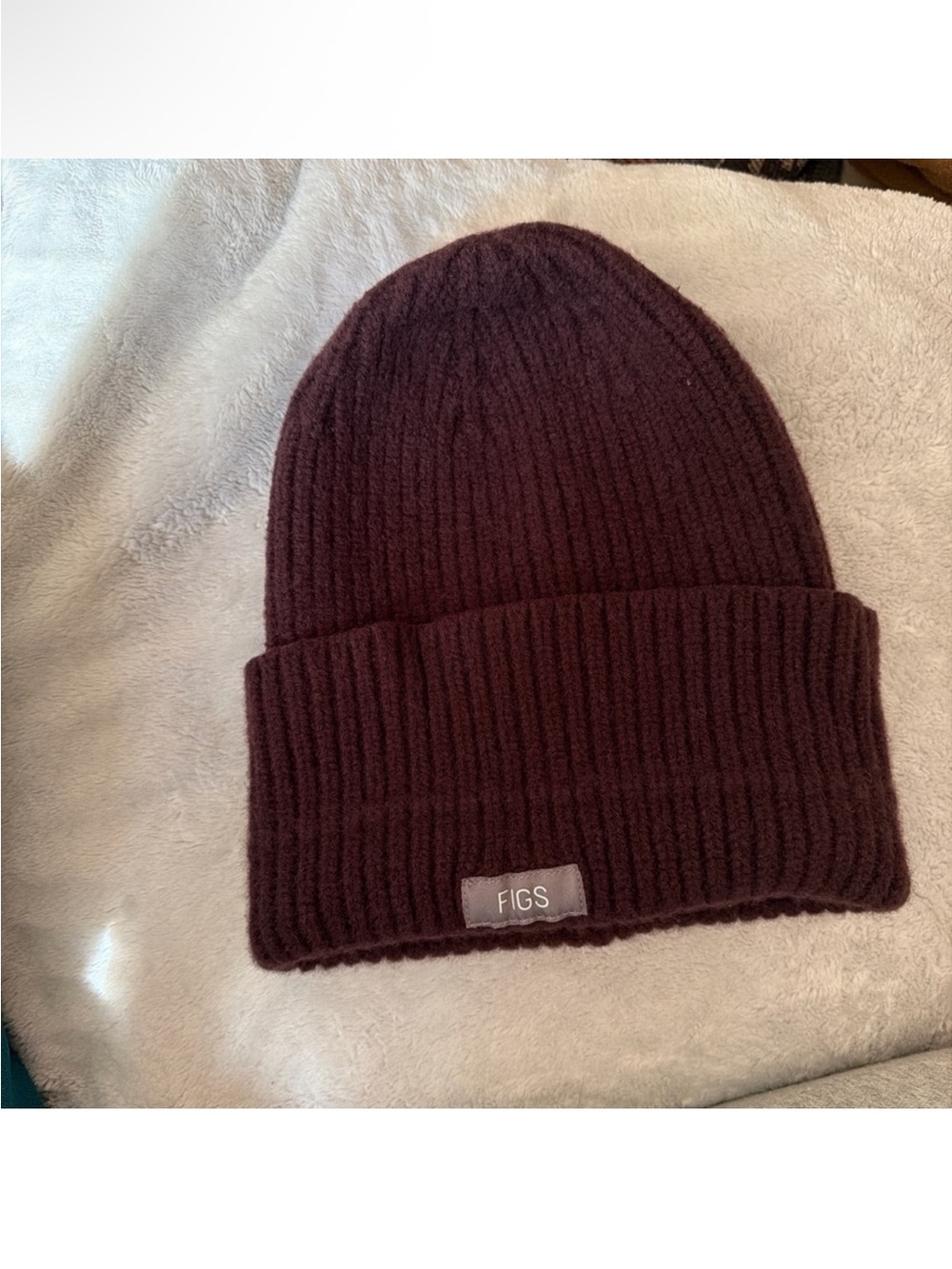 FIGS Ribbed Cuff Beanie -